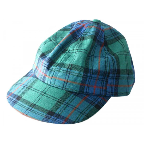 Men / Women Fashion Leisure Grid Fad All-Match Irish National Tartan Plaid Baseball Cap Peaked Cap