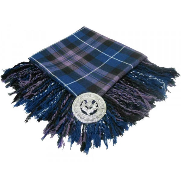 High Quality Scottish Kilt Fly Plaid Purled, Fring...