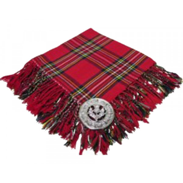 High Quality Scottish Kilt Fly Plaid Purled, Fring...