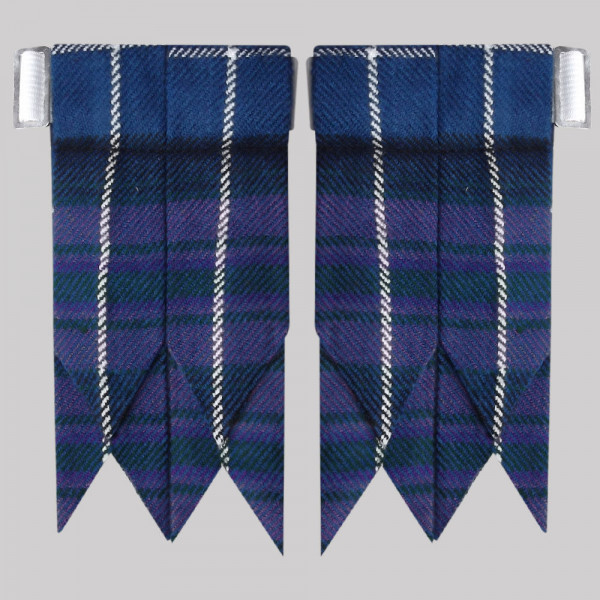 Pride of Scotland Kilt Flashes and Garters